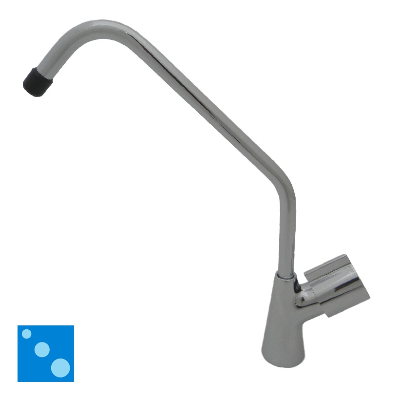 One way tap, round knob