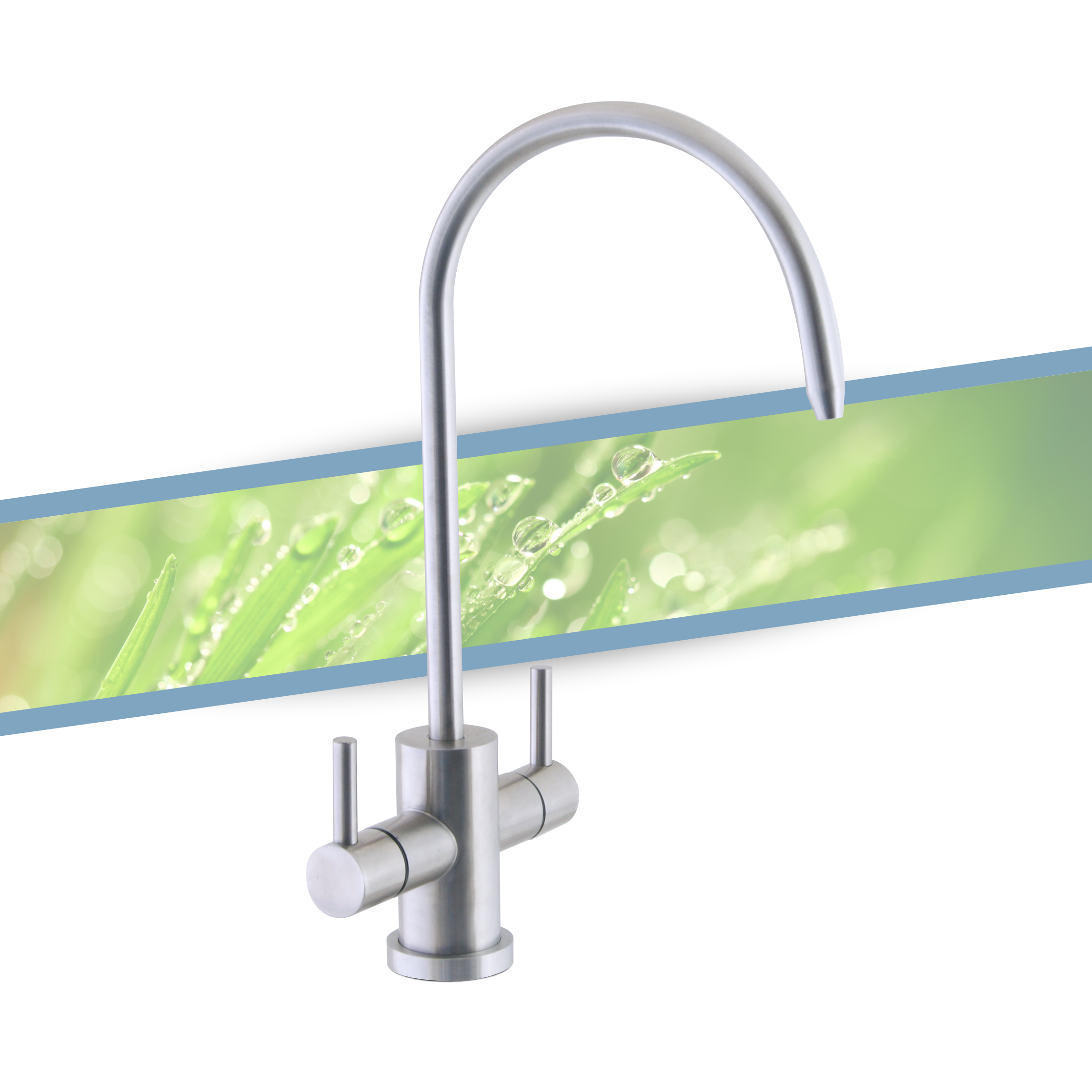 Two ways stainless steel Mixer Tap