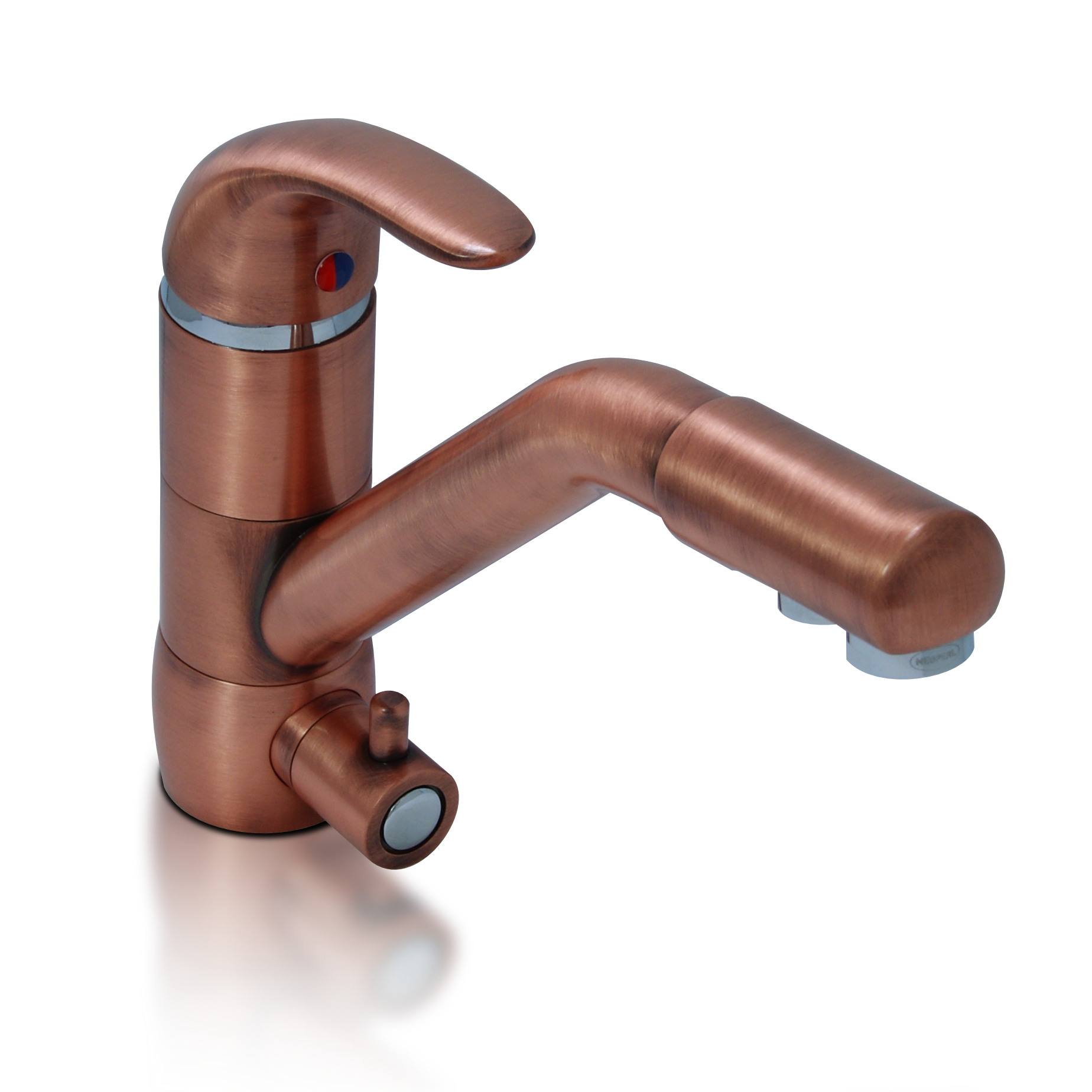 Three-way tap Copper Color