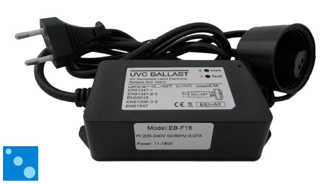 2+2 pin 11 W - 16 W Ballast-charger