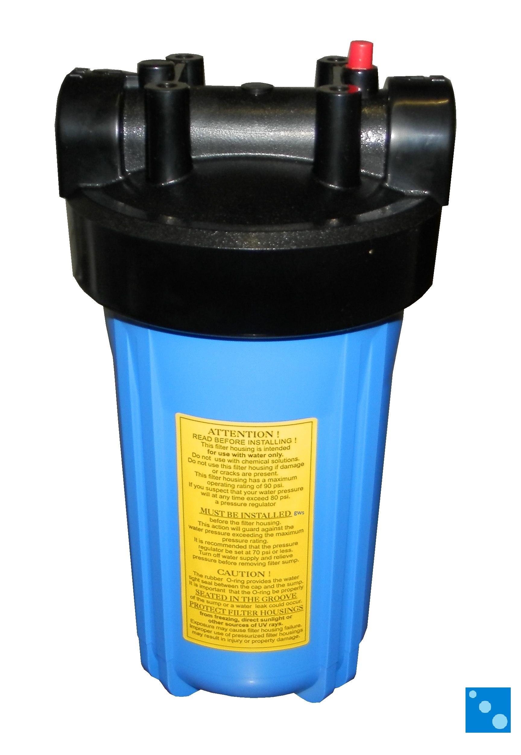 10" Big Blue filter housing