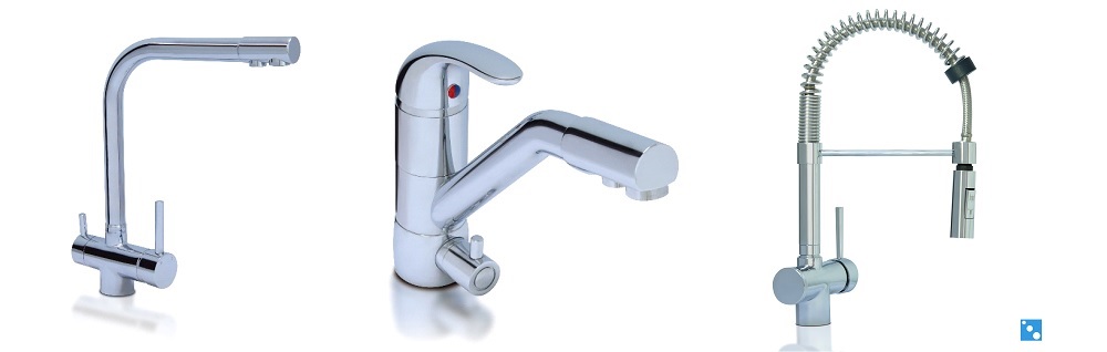 Three Ways Faucets and Mixer Tap