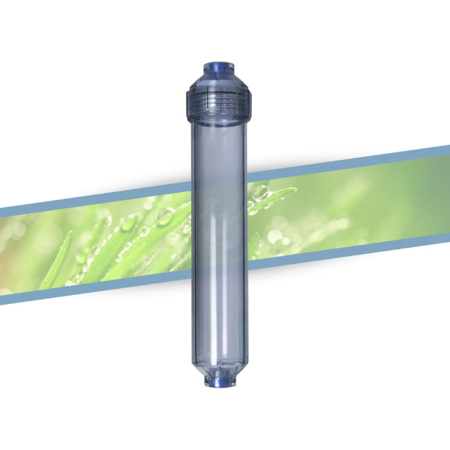 Empty Filter Housing 12" Transparent