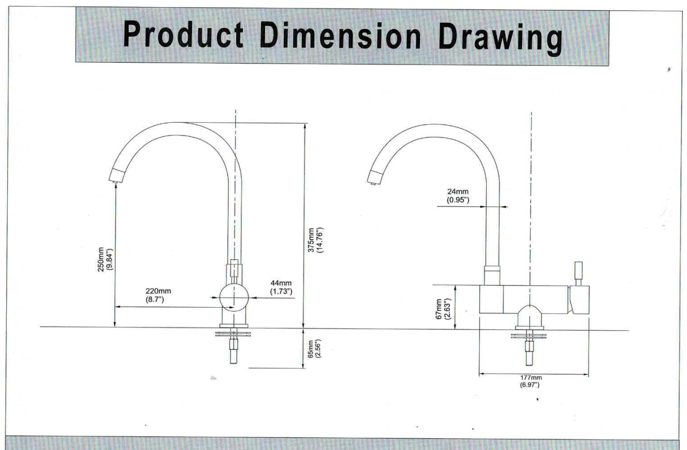 Three way under window foldable tap