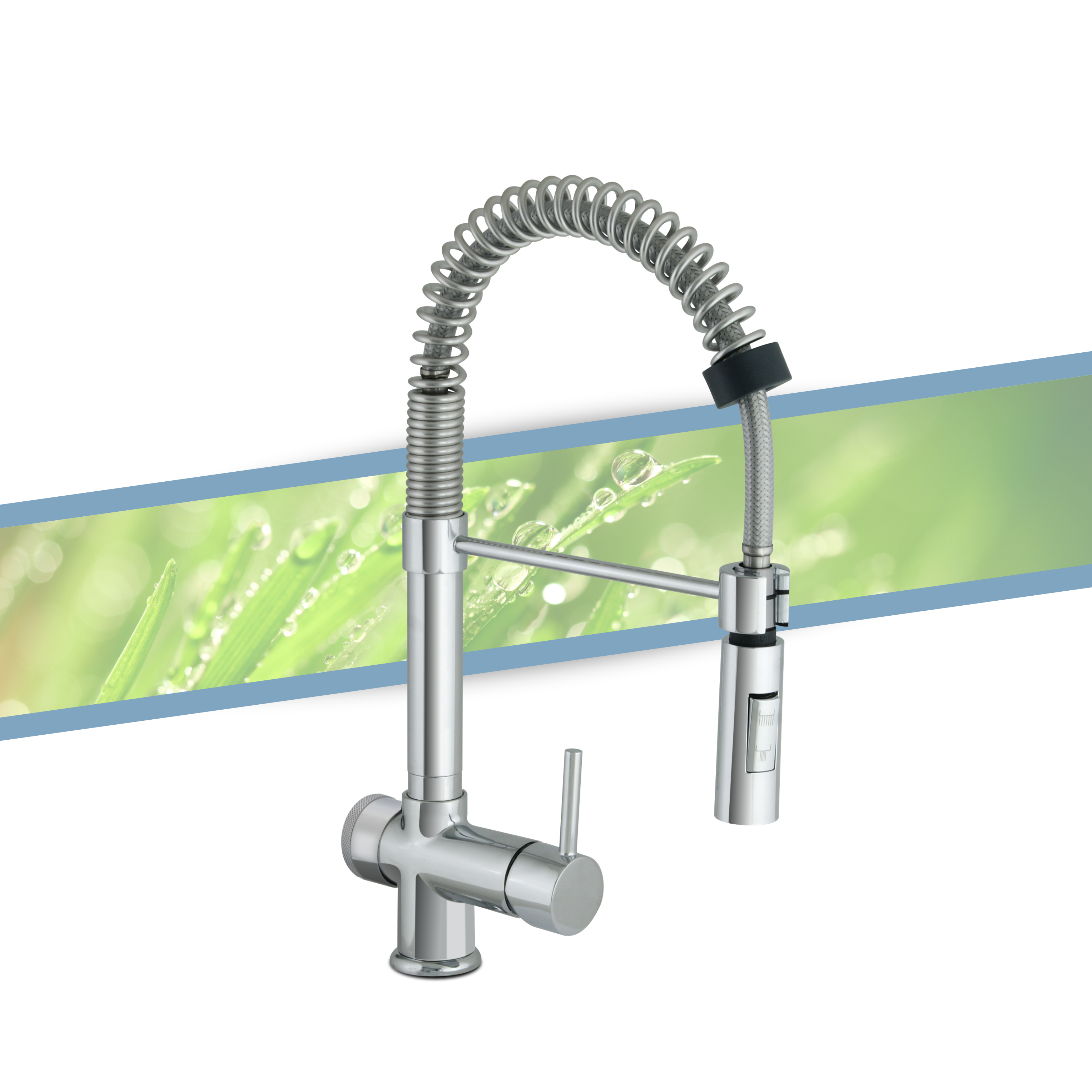 Three-ways mixer tap with shower