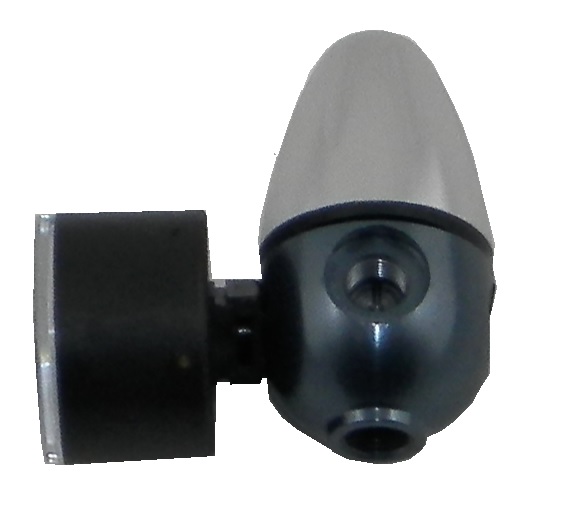 CO2 pressure regulator fitted with low pressure gauge