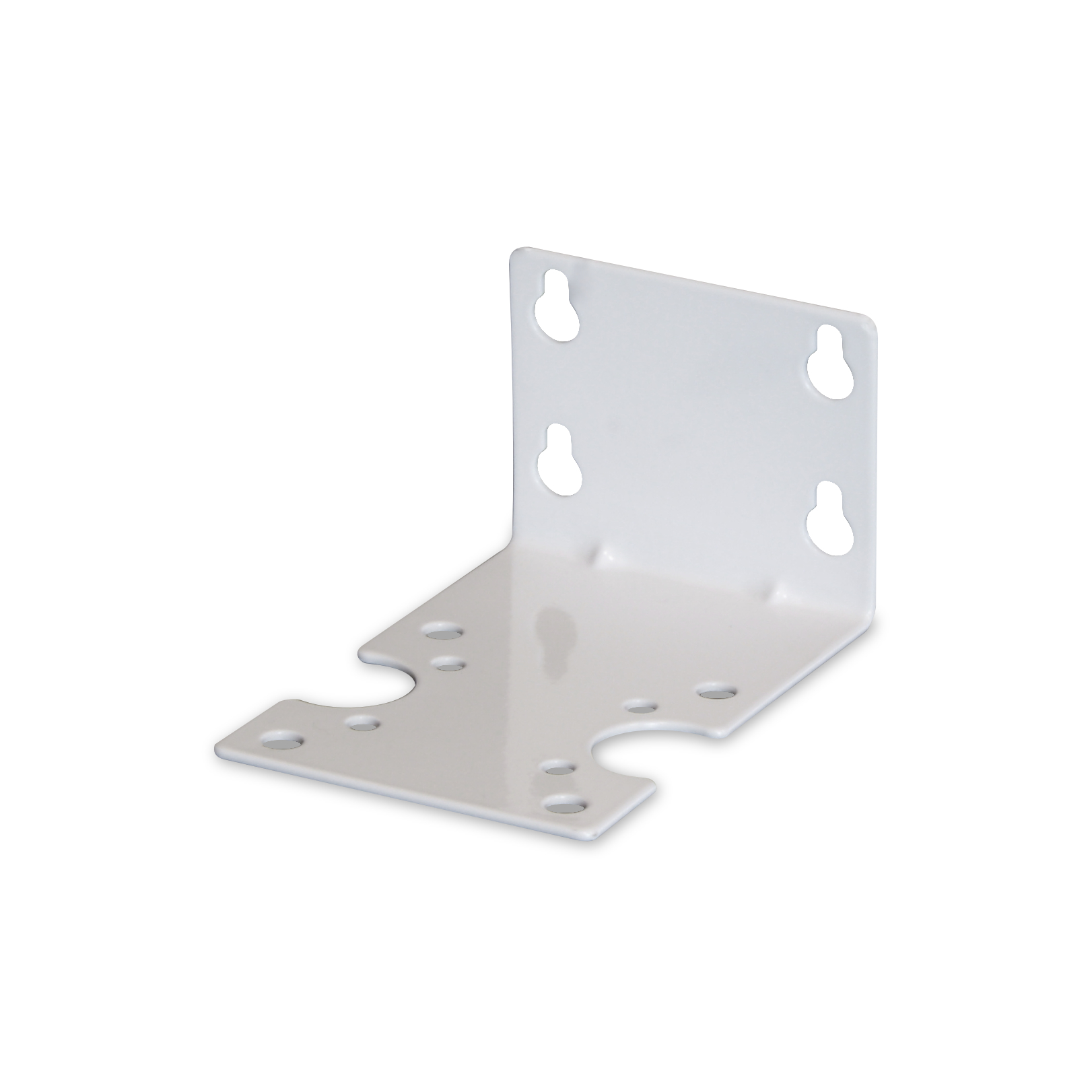 Single steel bracket for filter housing