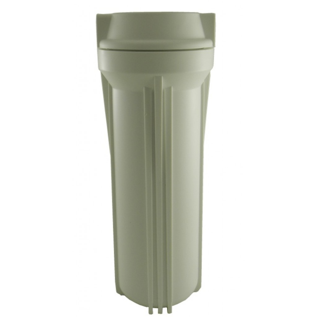 White filter housing 10'' fitting 1/4''