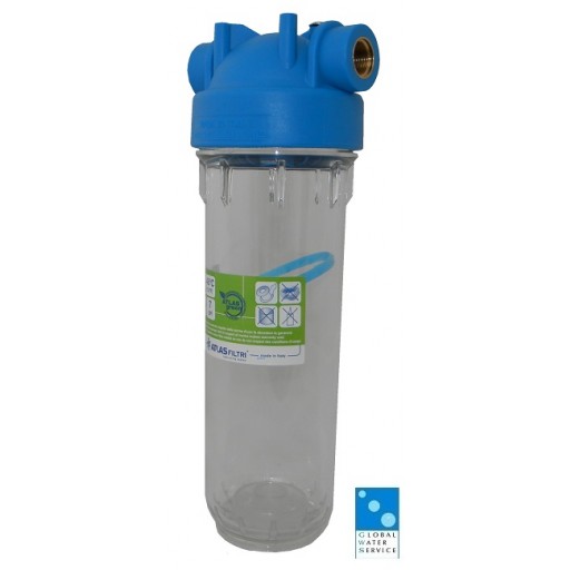 Filter housing 10'' OT transparent