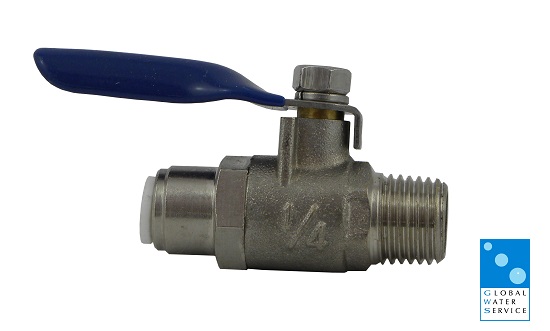 1/4" M Speedfit to speedfit connector 1/4" tube